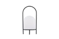 Colie bordslampa Ø26x53 cm svart/vit