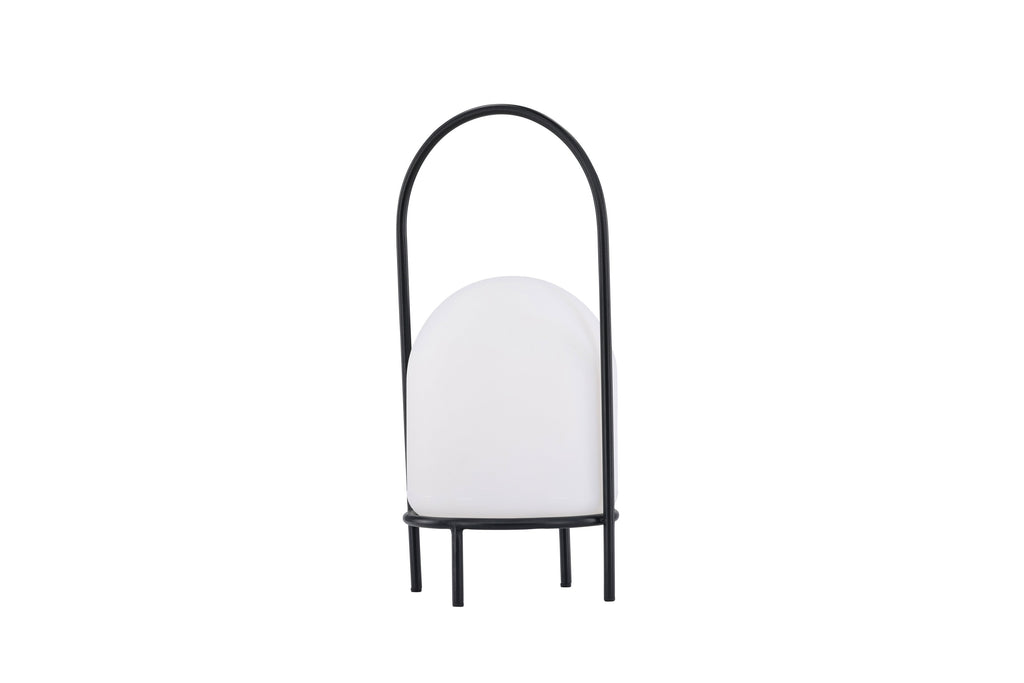 Colie bordslampa Ø26x53 cm svart/vit