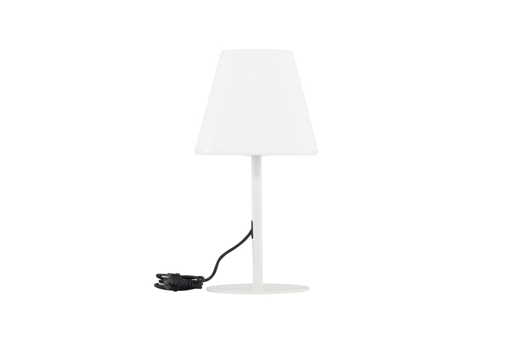 Moris bordslampa Ø28x52 cm vit