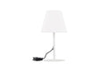 Moris bordslampa Ø28x52 cm vit