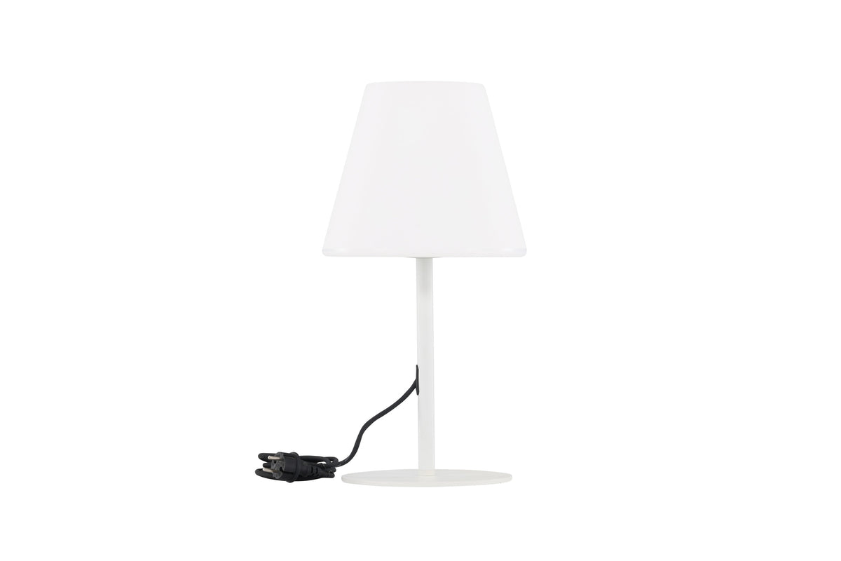 Moris bordslampa Ø28x52 cm vit