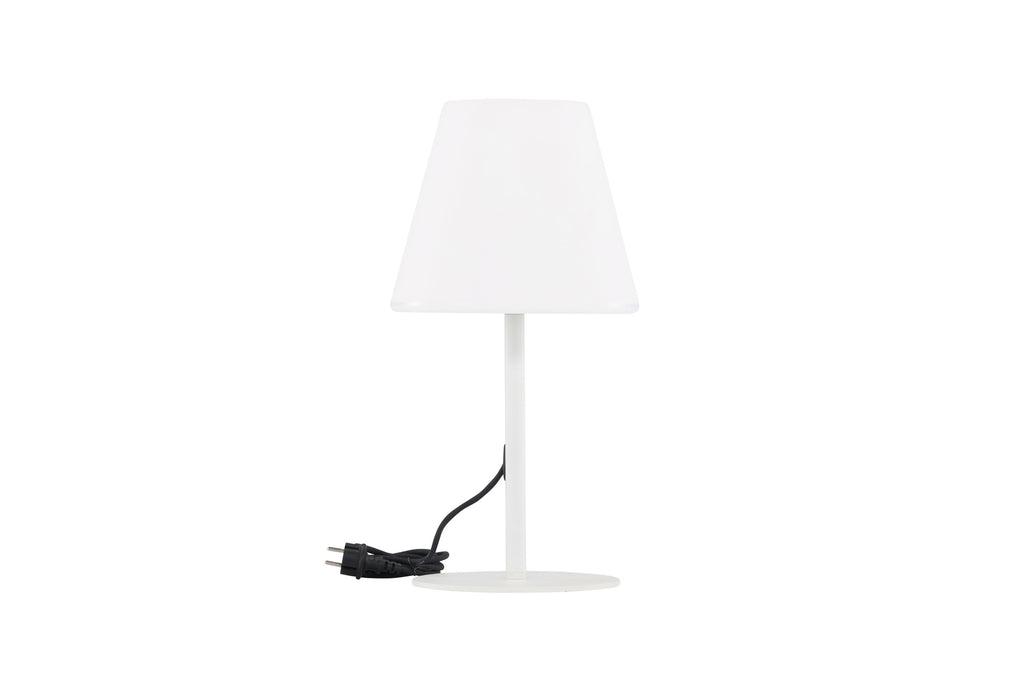 Moris bordslampa Ø28x52 cm vit