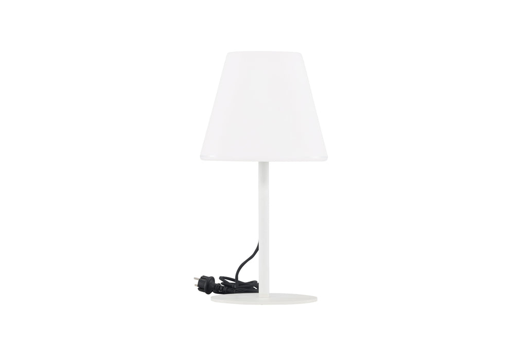 Moris bordslampa Ø28x52 cm vit