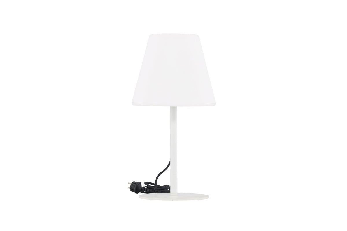 Moris bordslampa Ø28x52 cm vit