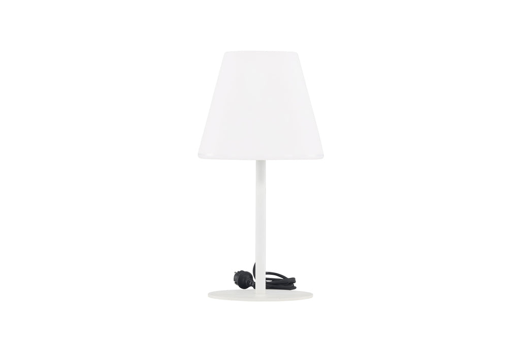 Moris bordslampa Ø28x52 cm vit