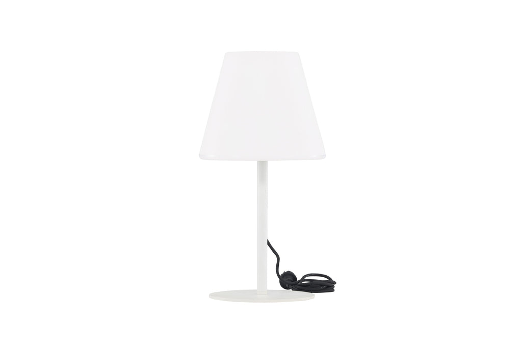 Moris bordslampa Ø28x52 cm vit