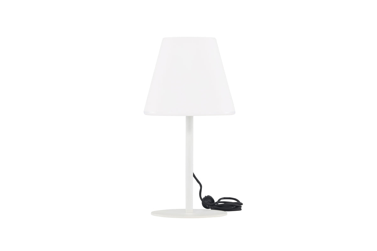 Moris bordslampa Ø28x52 cm vit