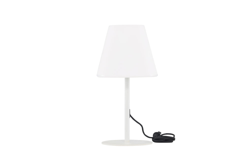 Moris bordslampa Ø28x52 cm vit