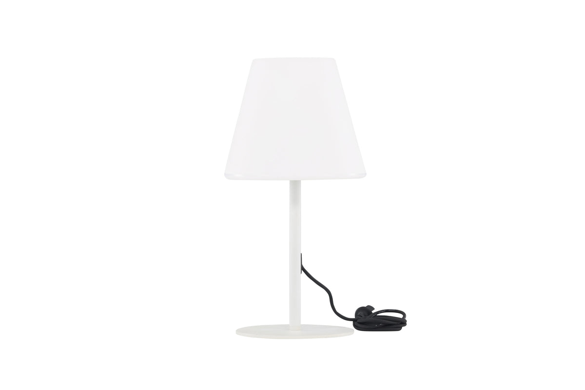 Moris bordslampa Ø28x52 cm vit