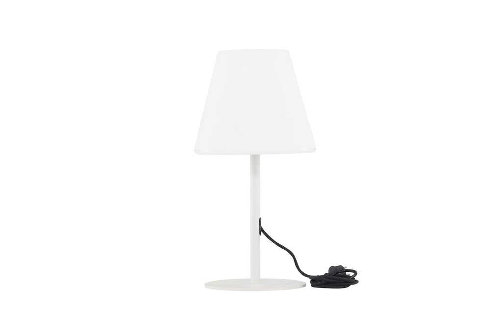 Moris bordslampa Ø28x52 cm vit