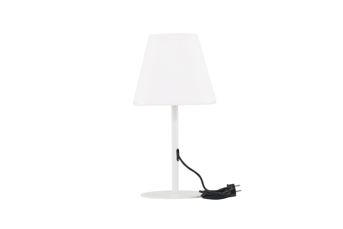 Moris bordslampa Ø28x52 cm vit