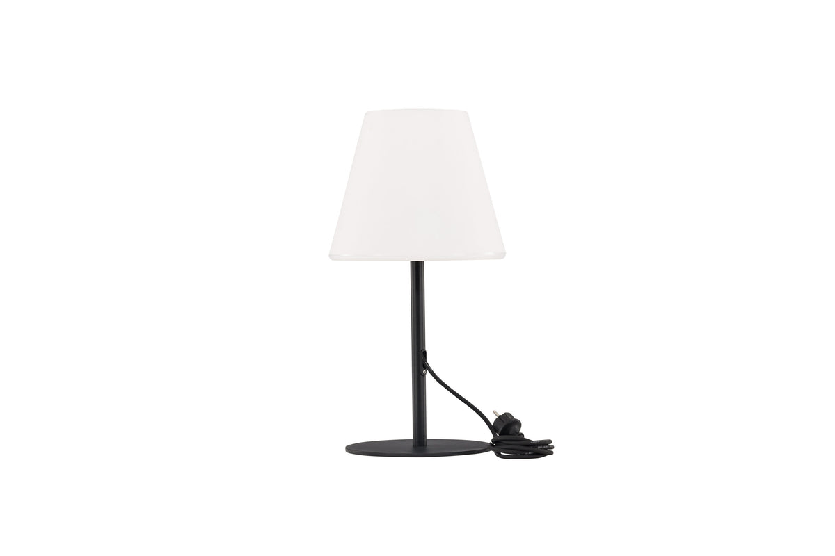 Moris bordslampa Ø28x52 cm svart/vit