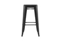 Tempe barstol 2-pack mattsvart metall