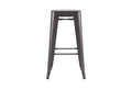 Tempe barstol 2-pack mörkgrå metall