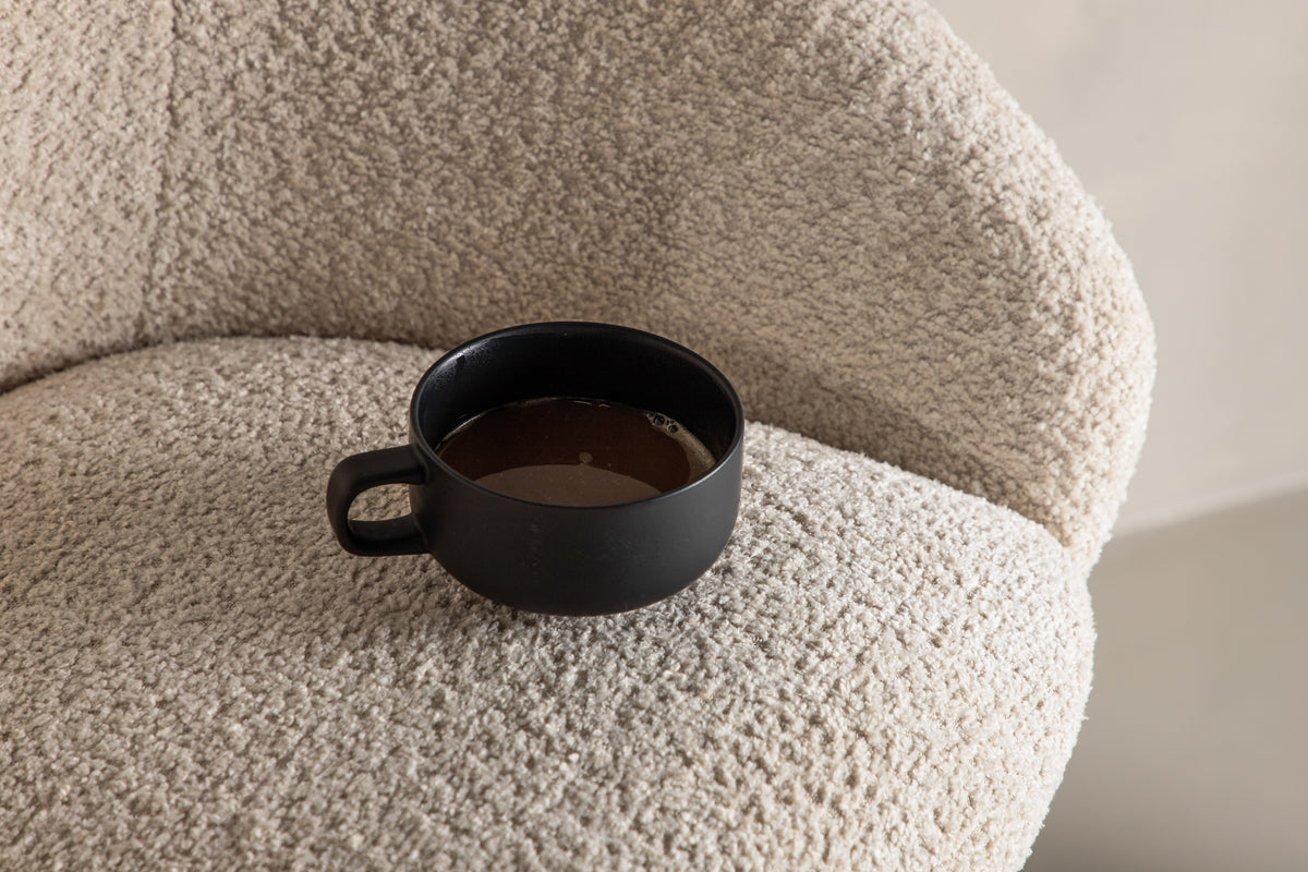 Velvet barstol i 2-pack svart/vit