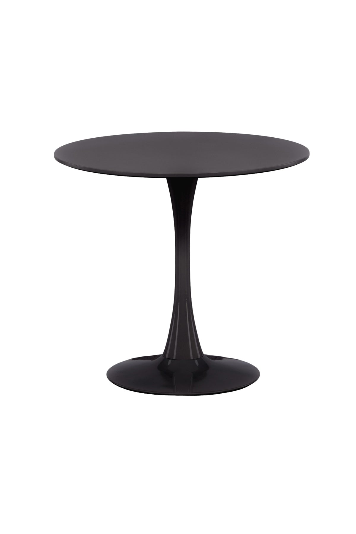 Hamden runt matbord Ø80 cm svart MDF
