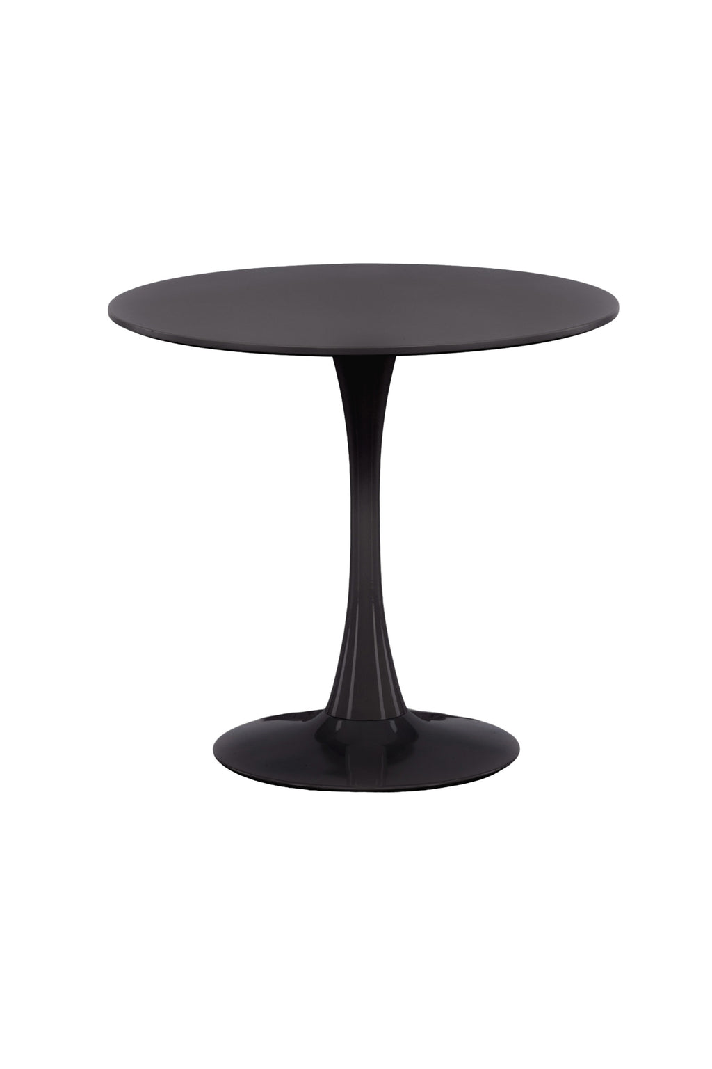 Hamden runt matbord Ø80 cm svart MDF