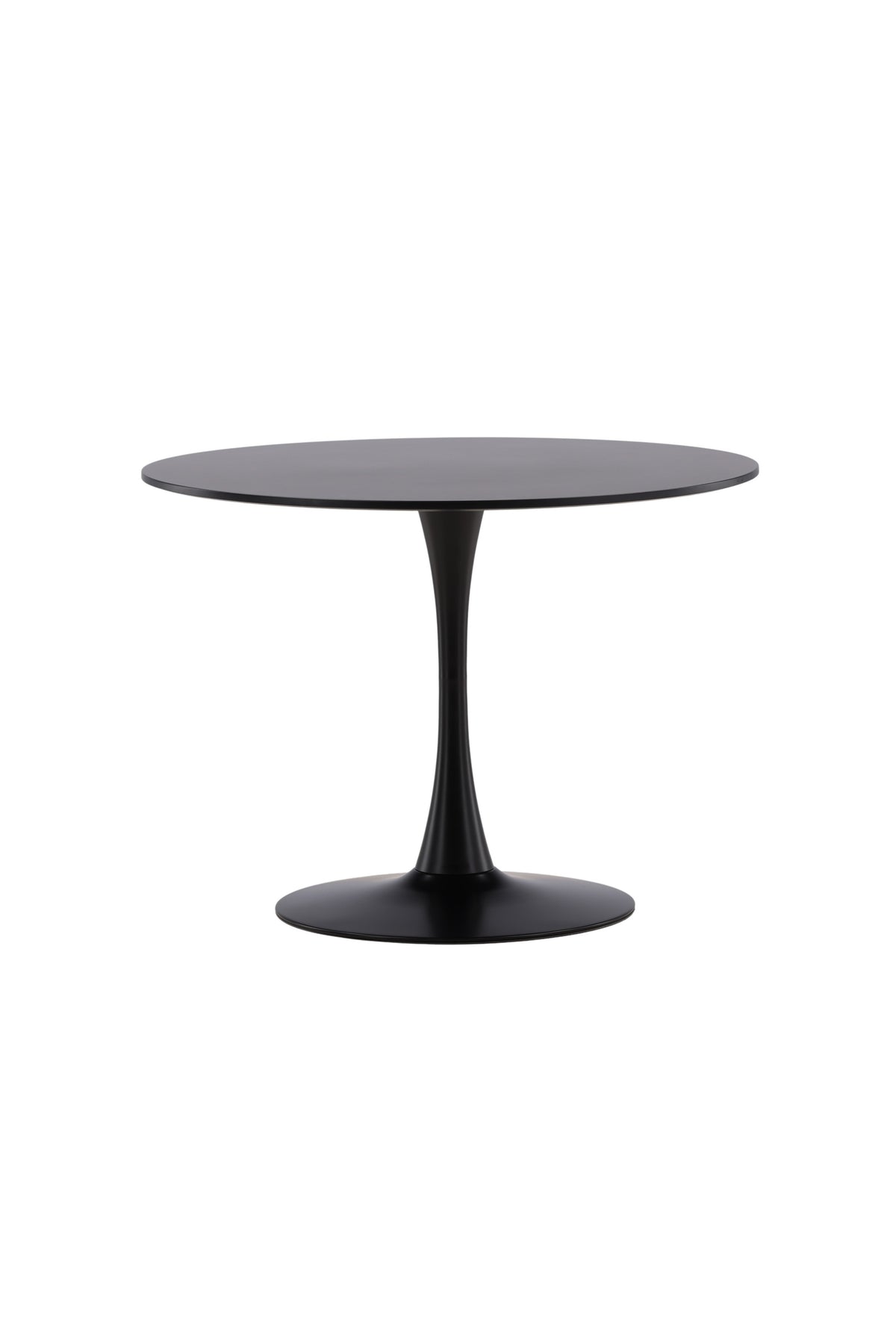 Hamden runt matbord Ø110 cm svart MDF