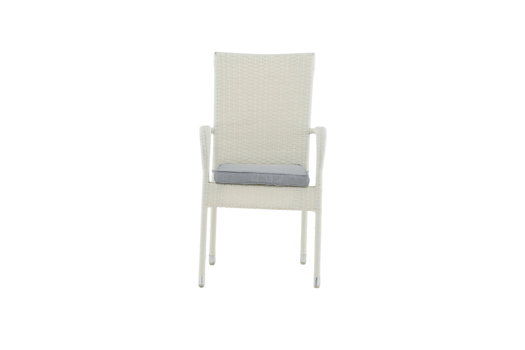 Anna matstol 2-pack vit