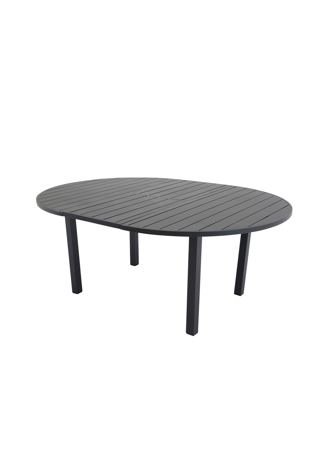 Marbella runt matbord Ø140 cm svart aluminium