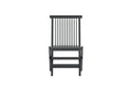 Kenya matstol 2-pack svart teak