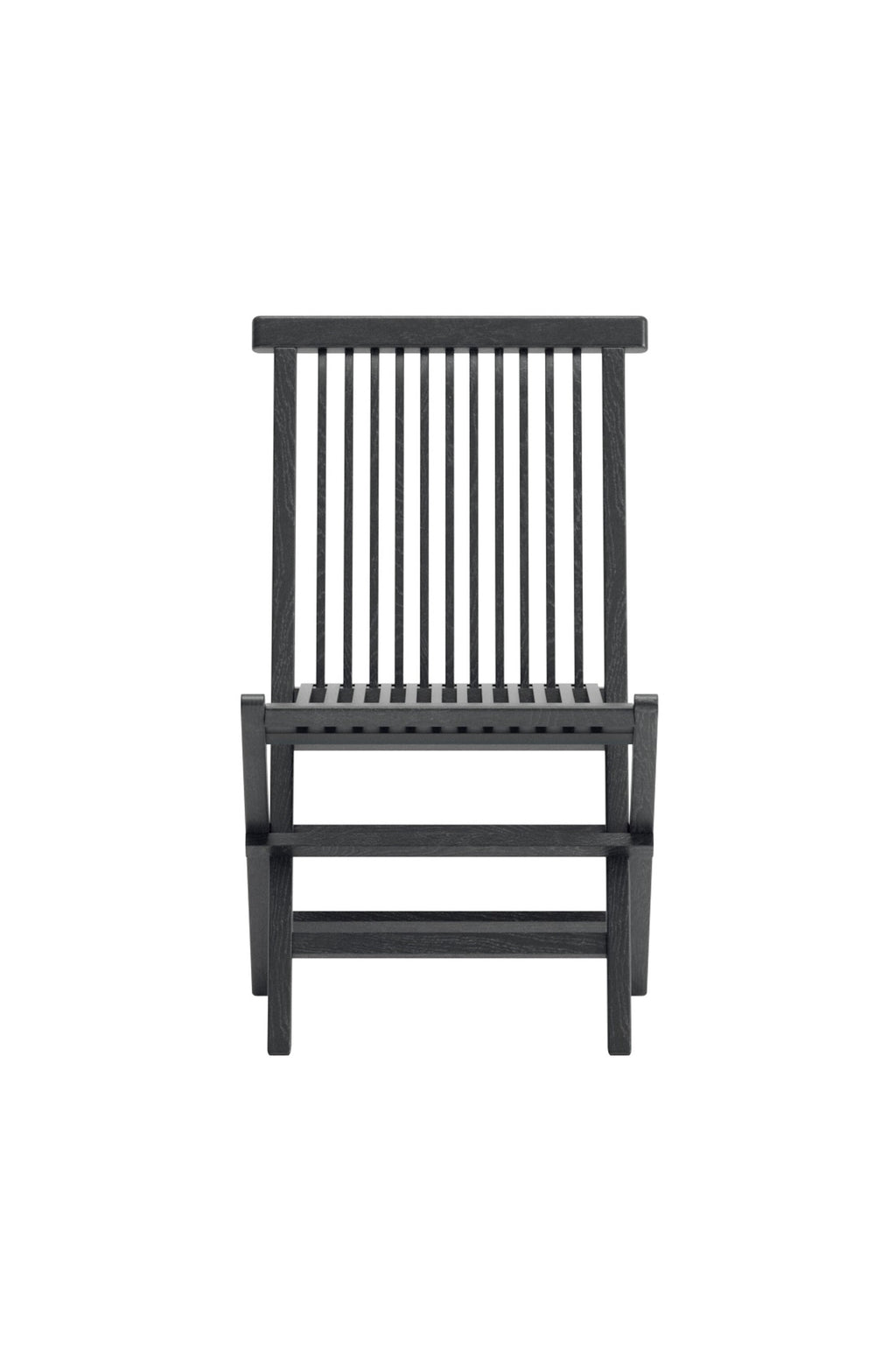 Kenya matstol 2-pack svart teak
