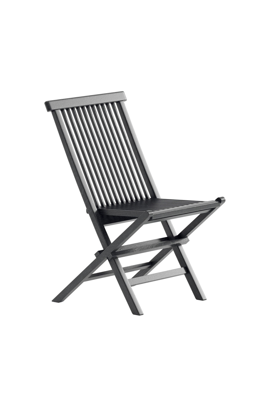 Kenya matstol 2-pack svart teak