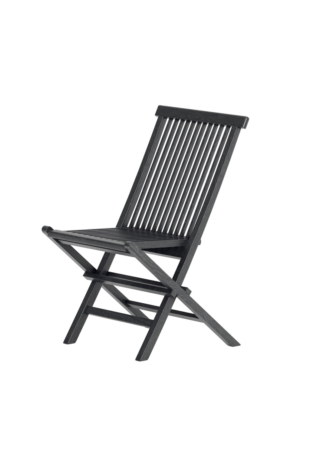 Kenya matstol 2-pack svart teak
