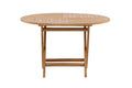 Kenya runt matbord Ø120 cm teak