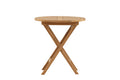 Kenya runt soffbord Ø70 cm teak