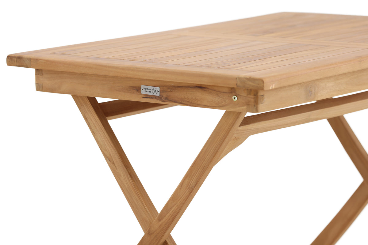 Kenya rektangulärt matbord 120x70x75 cm teak