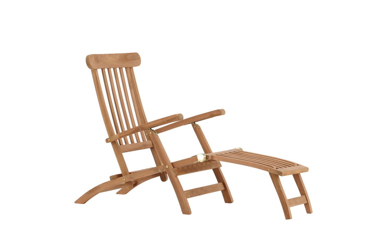 Kenya solsäng naturfärgad teak