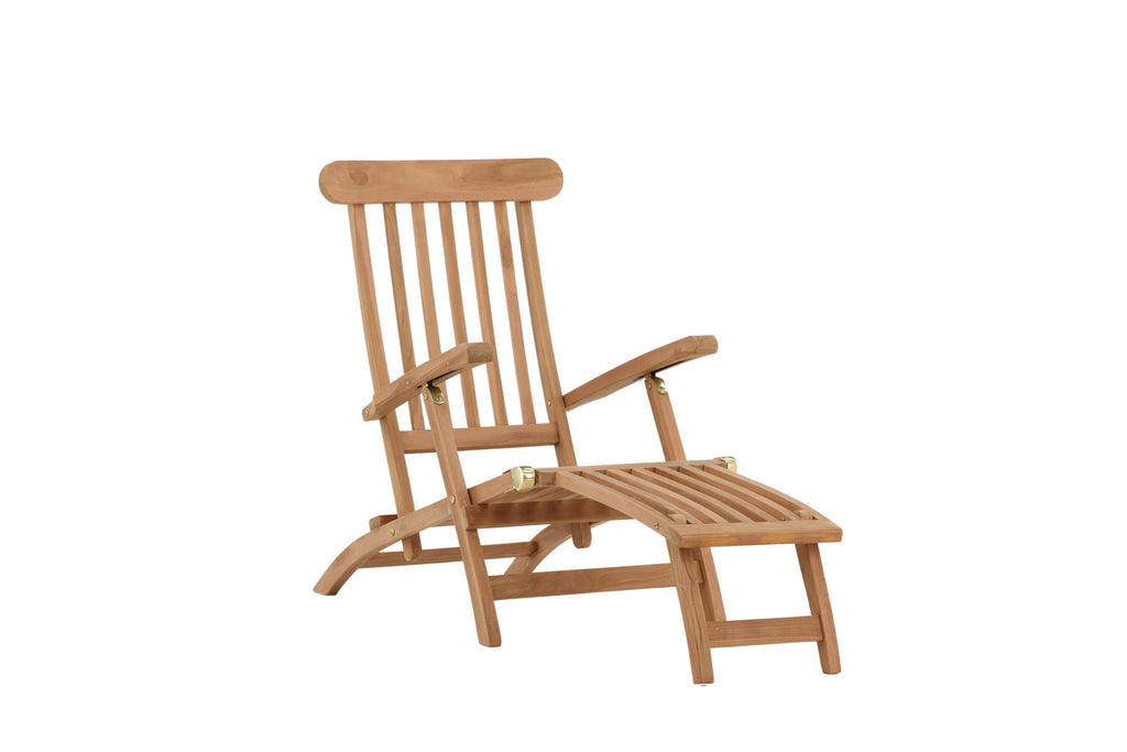 Kenya solsäng naturfärgad teak
