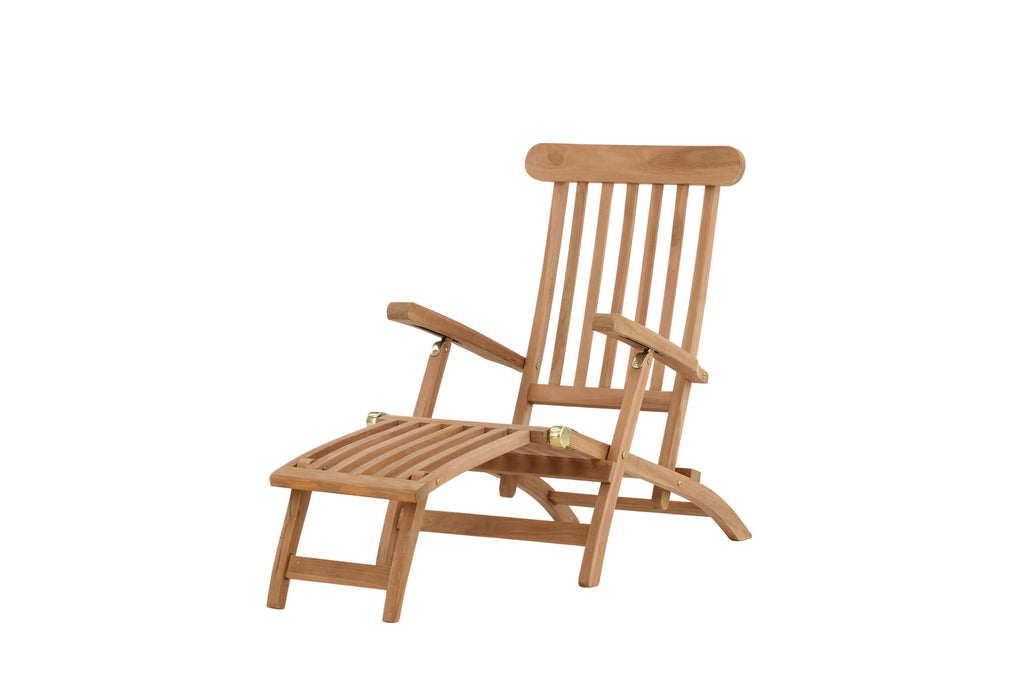 Kenya solsäng naturfärgad teak
