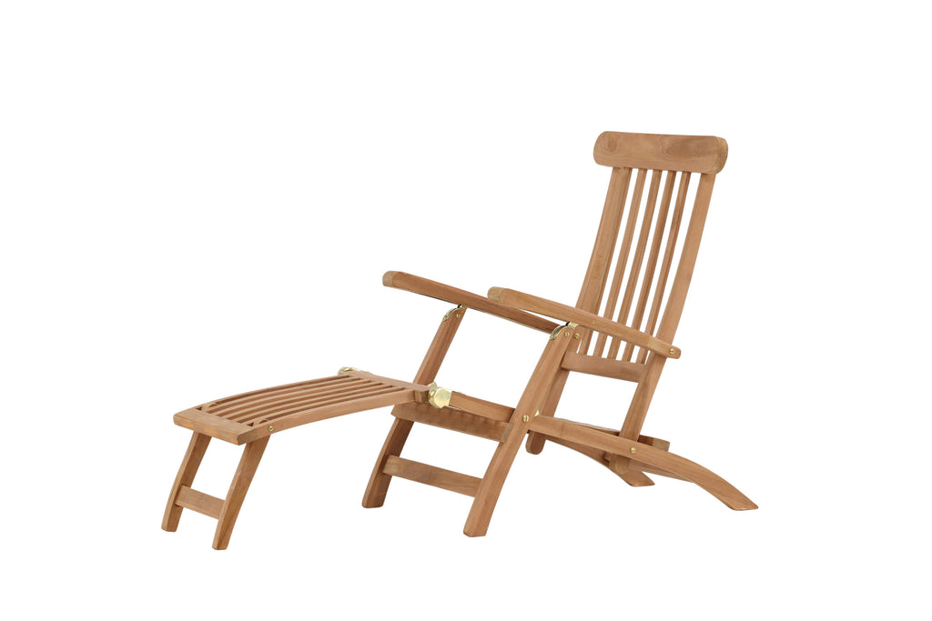 Kenya solsäng naturfärgad teak