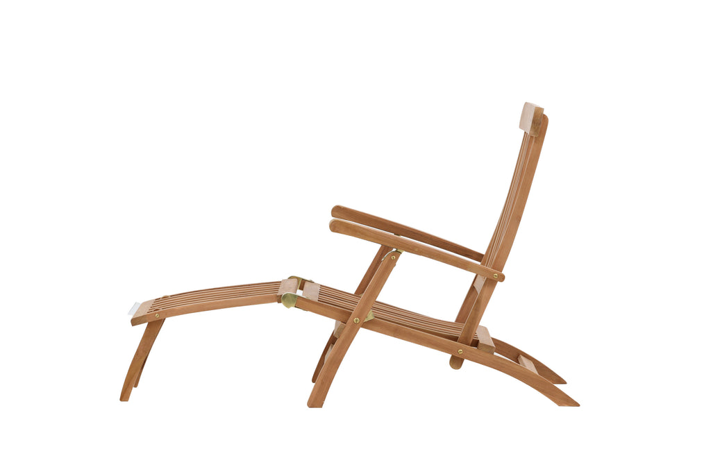 Kenya solsäng naturfärgad teak