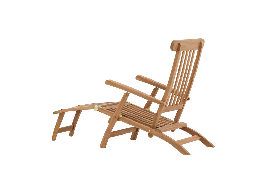 Kenya solsäng naturfärgad teak