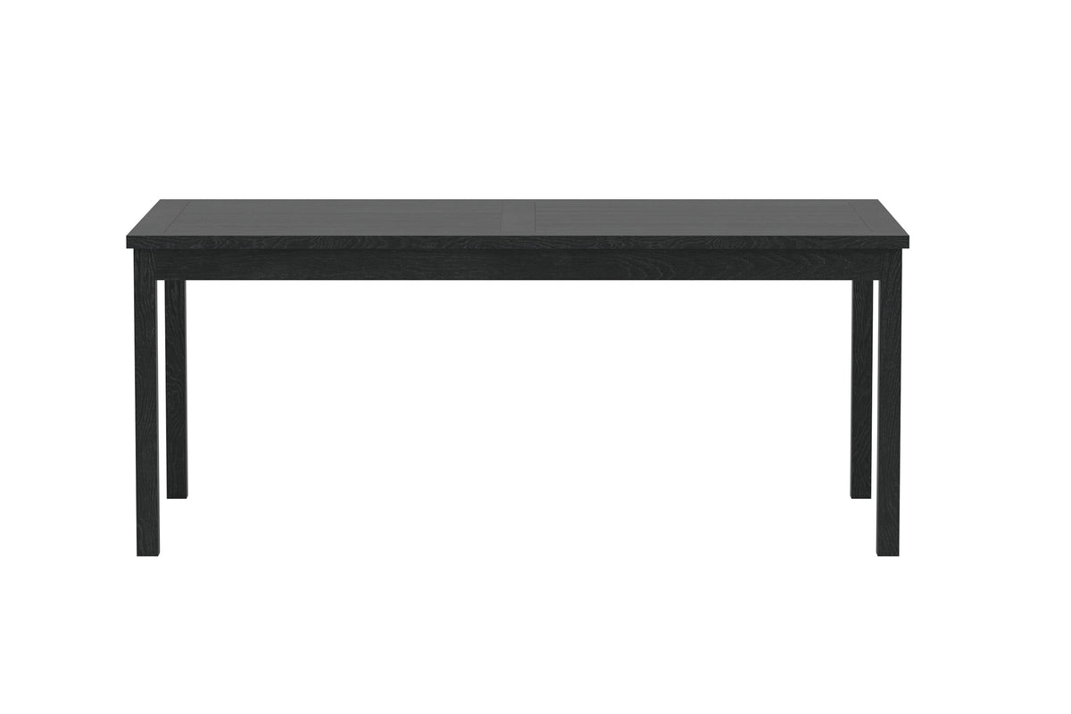Kenya matbord 90x180 cm svart teak