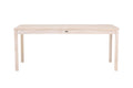Kenya matbord 90x180 cm vitlaserad teak