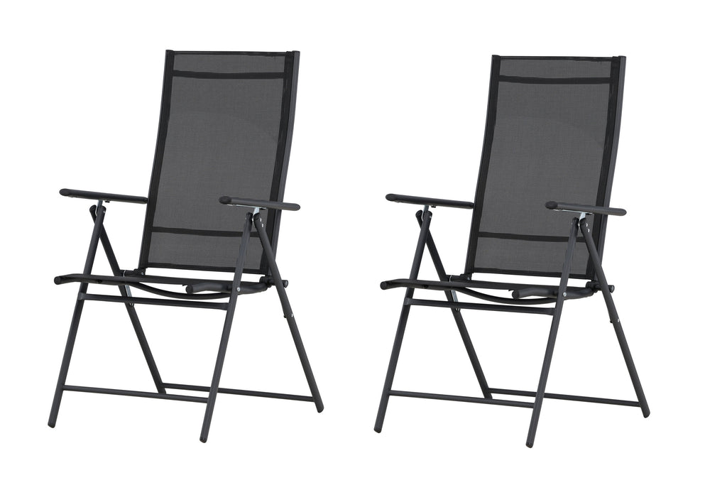 Levanzo positionsstol 2-pack svart