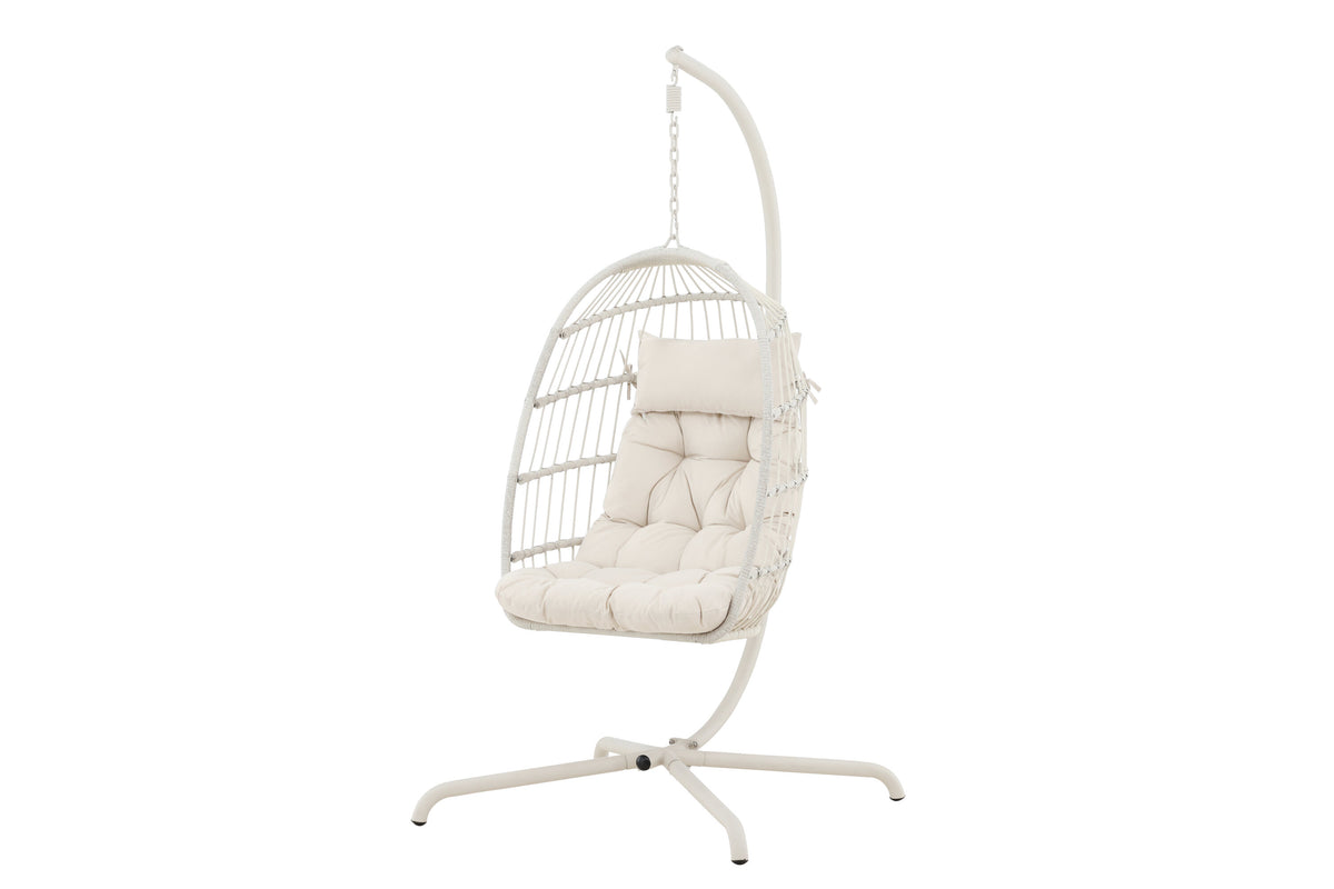 Trezza hängstol beige