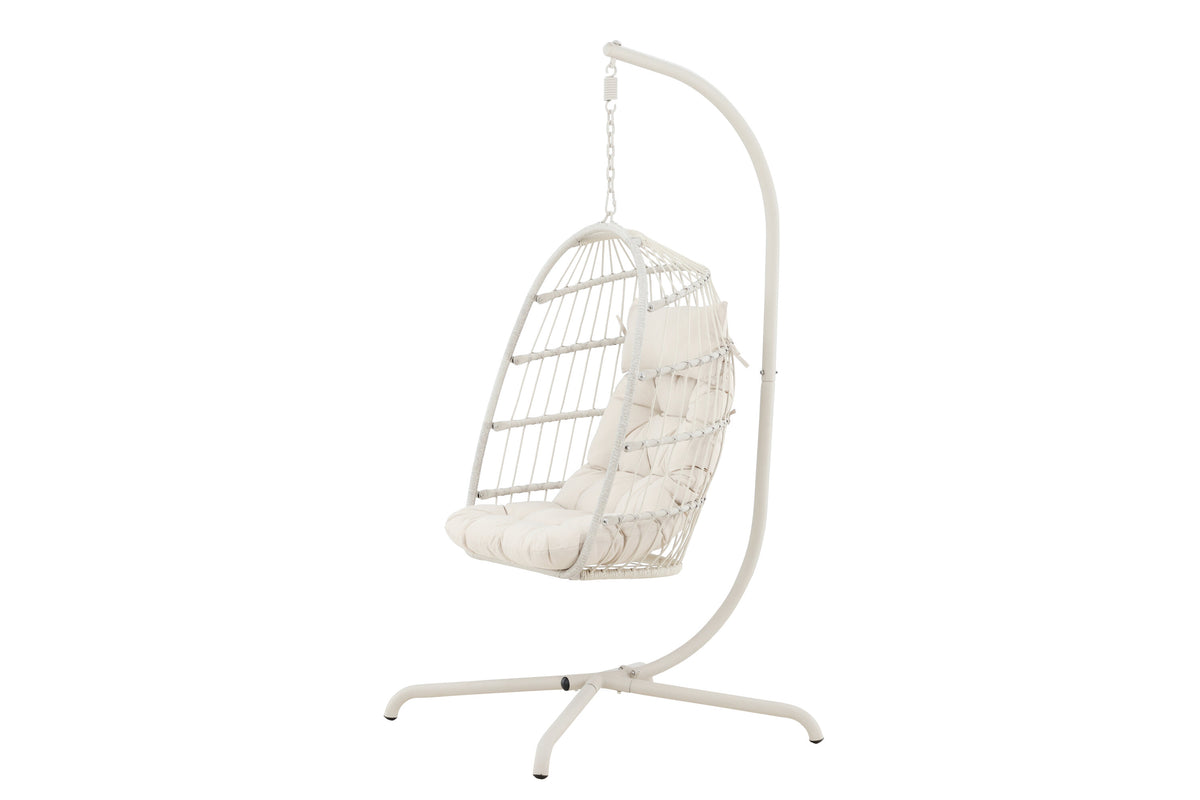 Trezza hängstol beige