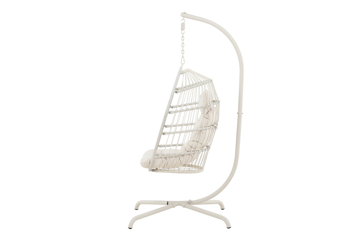 Trezza hängstol beige