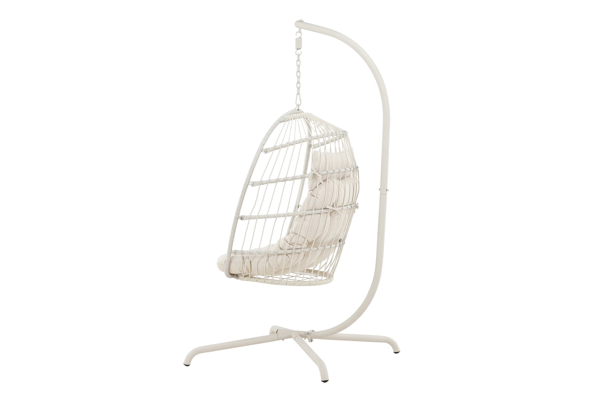 Trezza hängstol beige