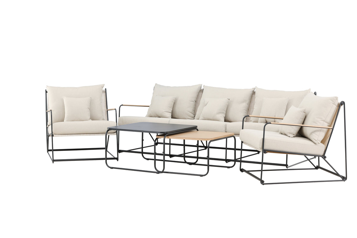 Palazzo soffgrupp svart/beige