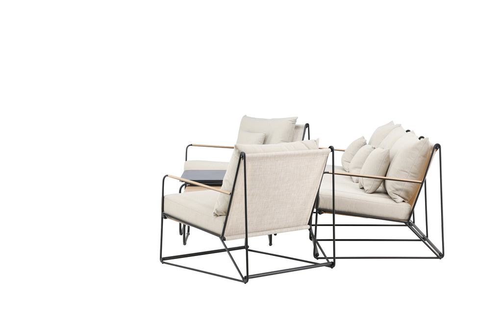 Palazzo soffgrupp svart/beige