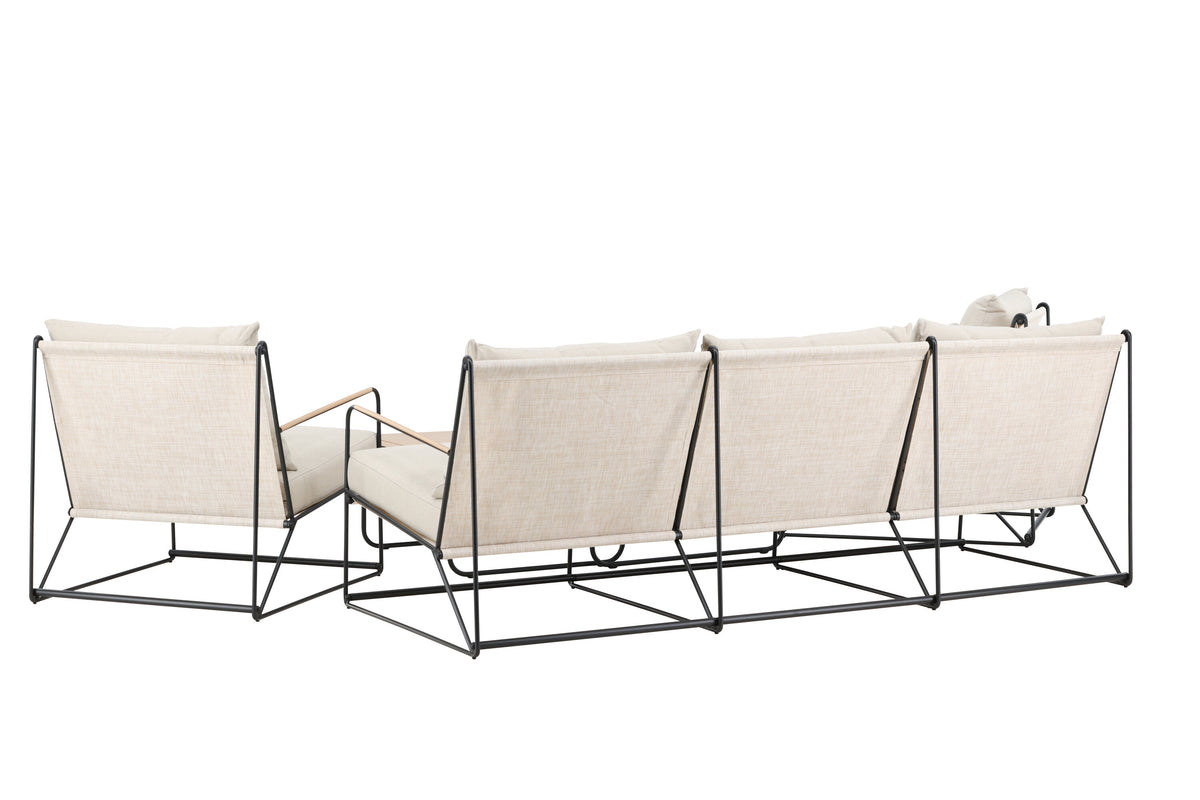 Palazzo soffgrupp svart/beige