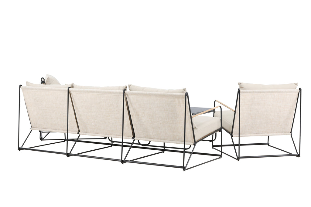 Palazzo soffgrupp svart/beige