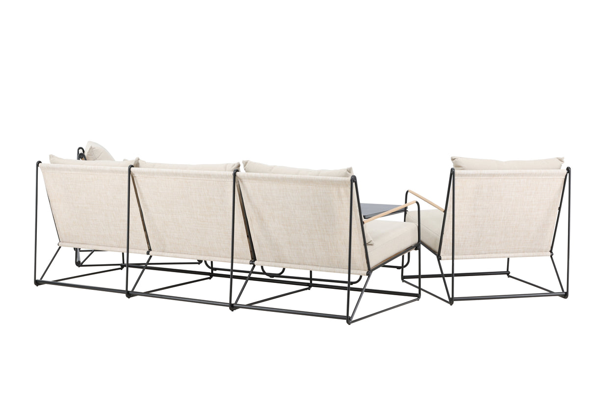Palazzo soffgrupp svart/beige