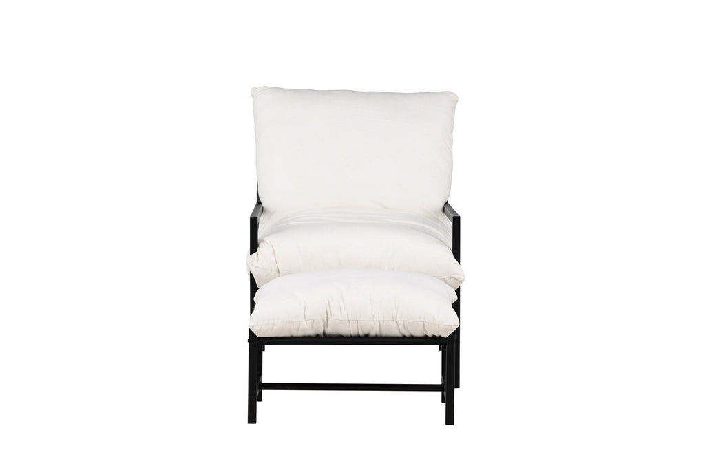 Corso vilfåtölj svart/beige